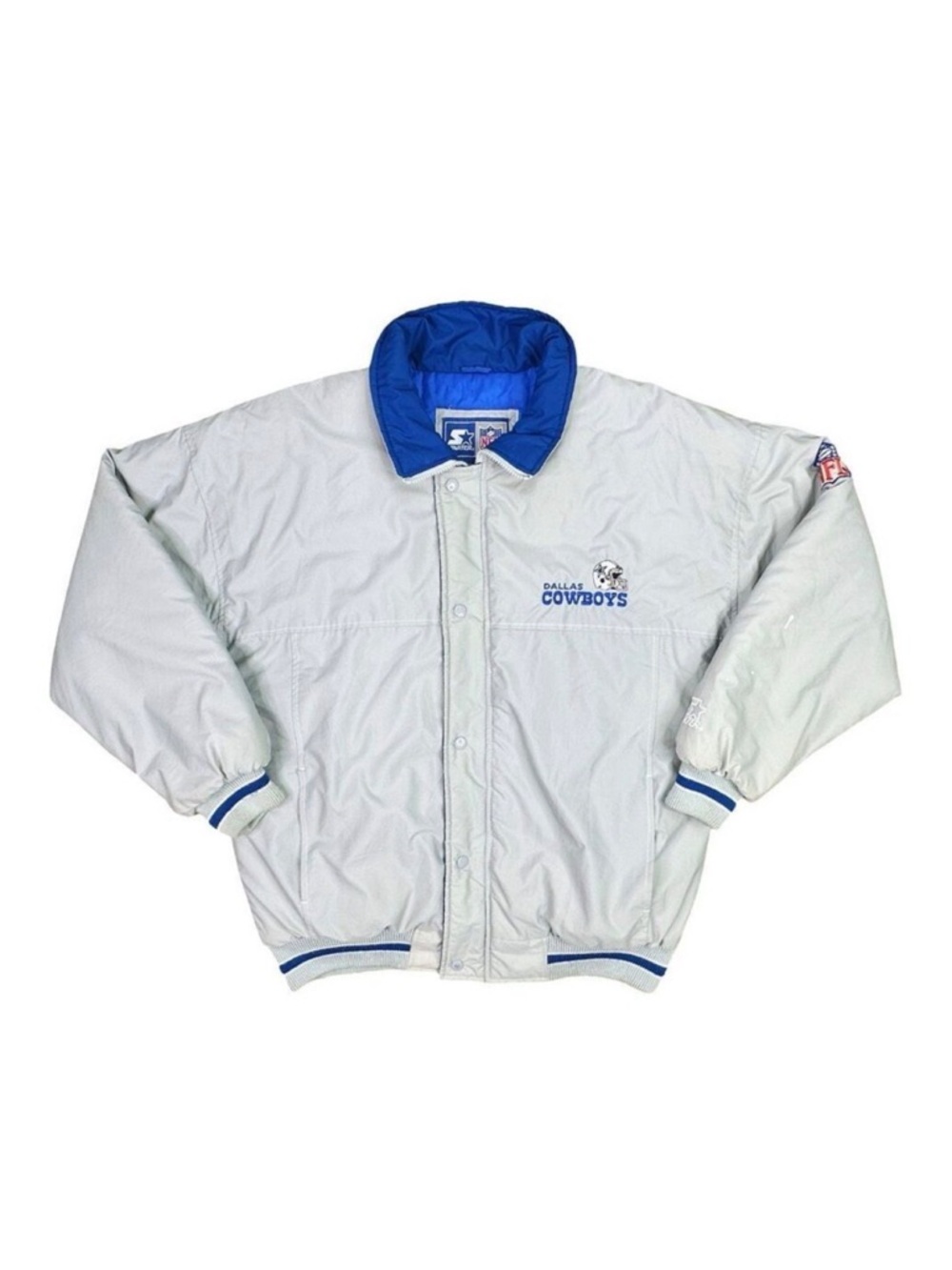 Vintage 90’s Starter NFL Dallas Cowboys Embroidered Jacket - Size Medium